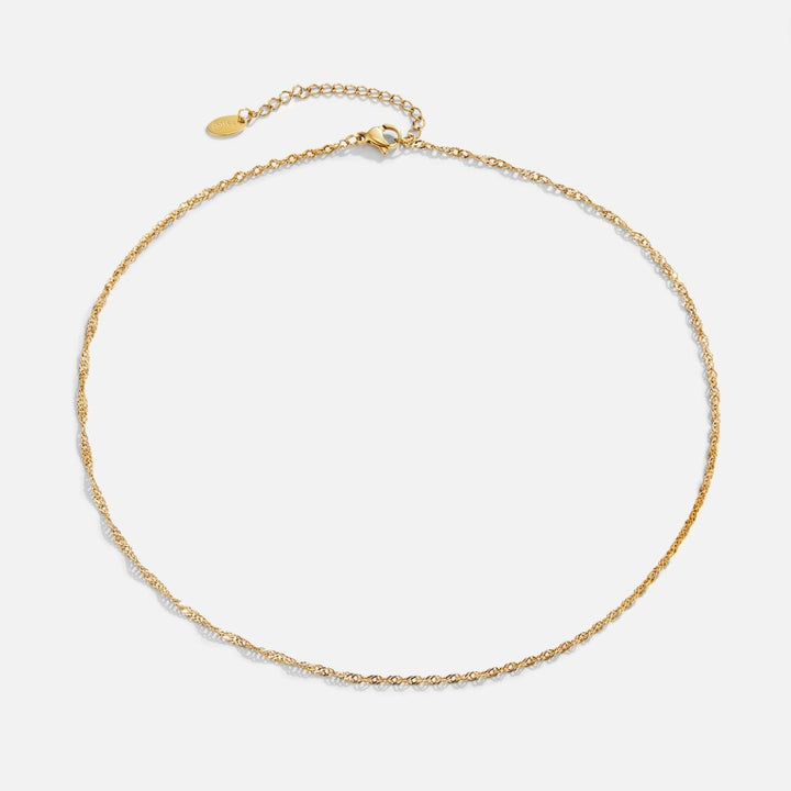 Cadena dorada Mila Twist
