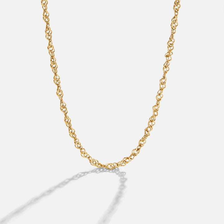 Cadena dorada Mila Twist