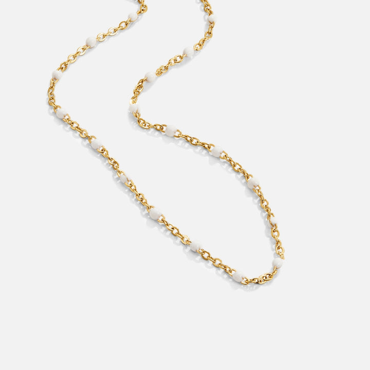 Collar de perlas Mila Blanco