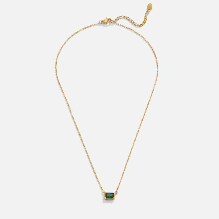 Collar Monica Verde Esmeralda