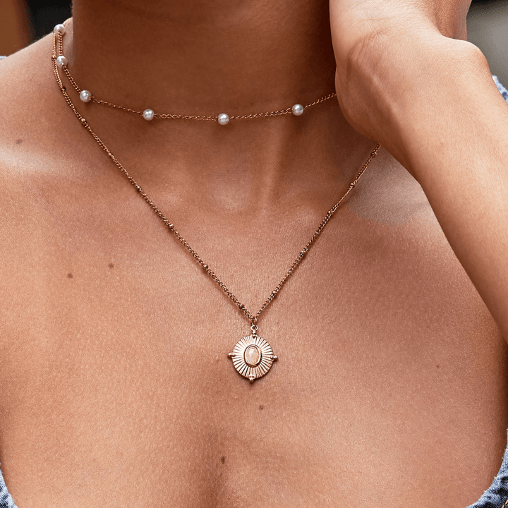 Collar Vintage Monique de piedras