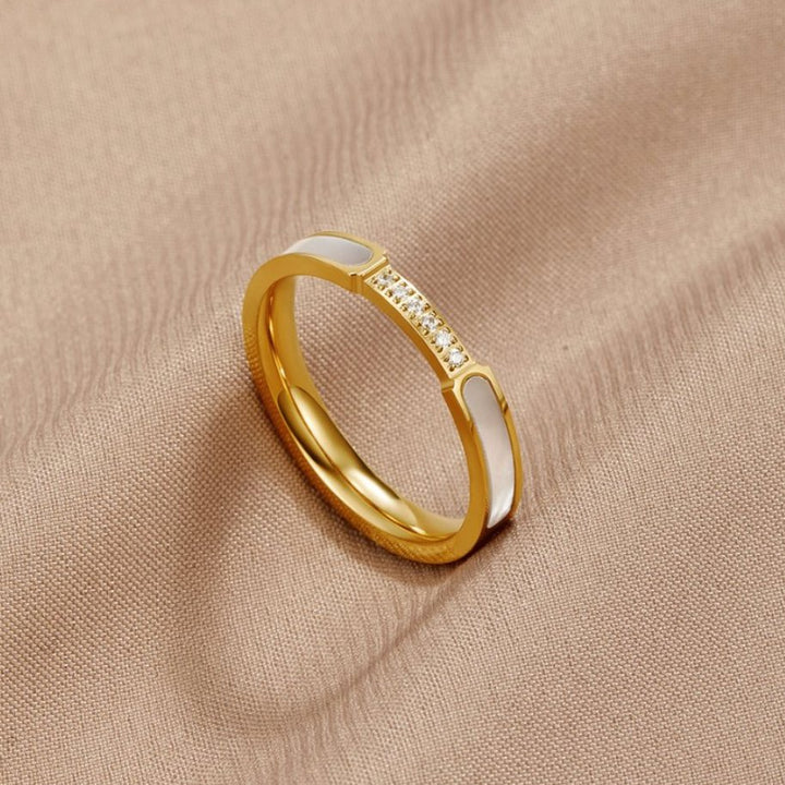 Anillo Mati perla cristal