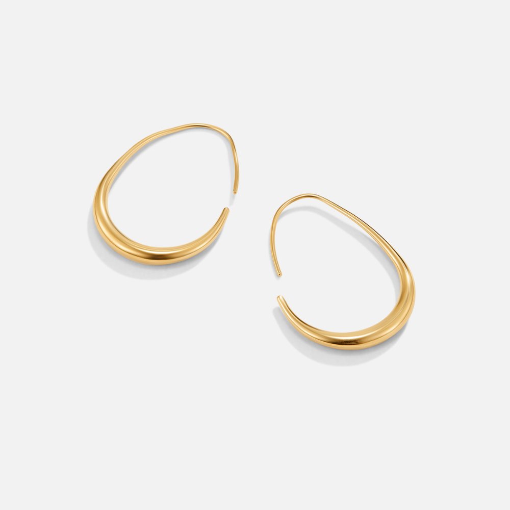 Pendientes dorados Nica