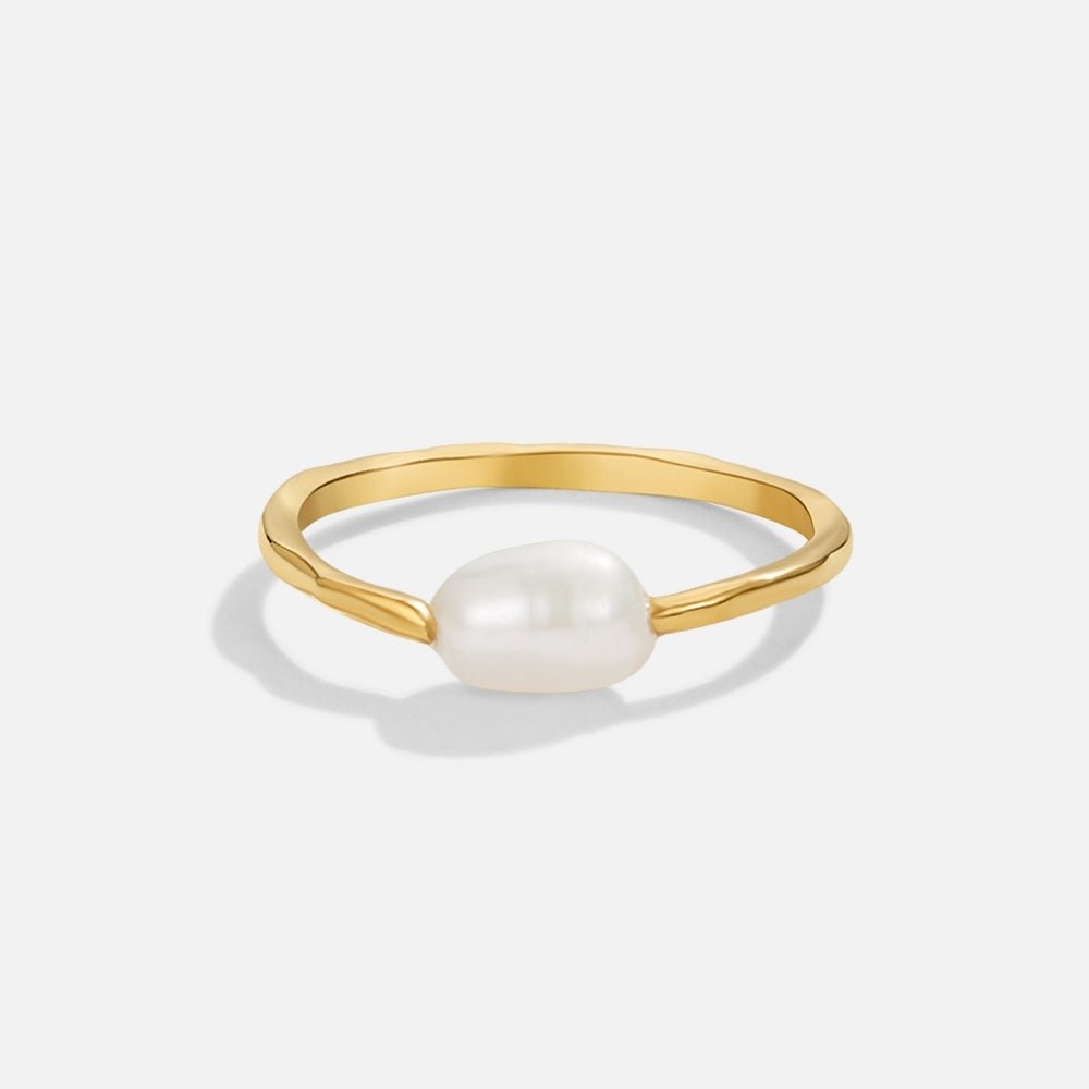 Anillo Nura resistente al agua perlas