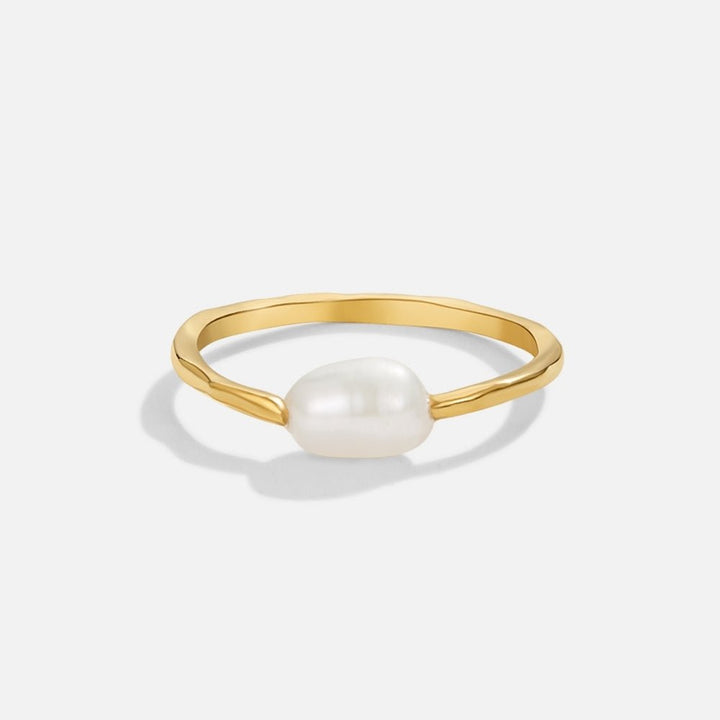 Anillo Nura resistente al agua perlas