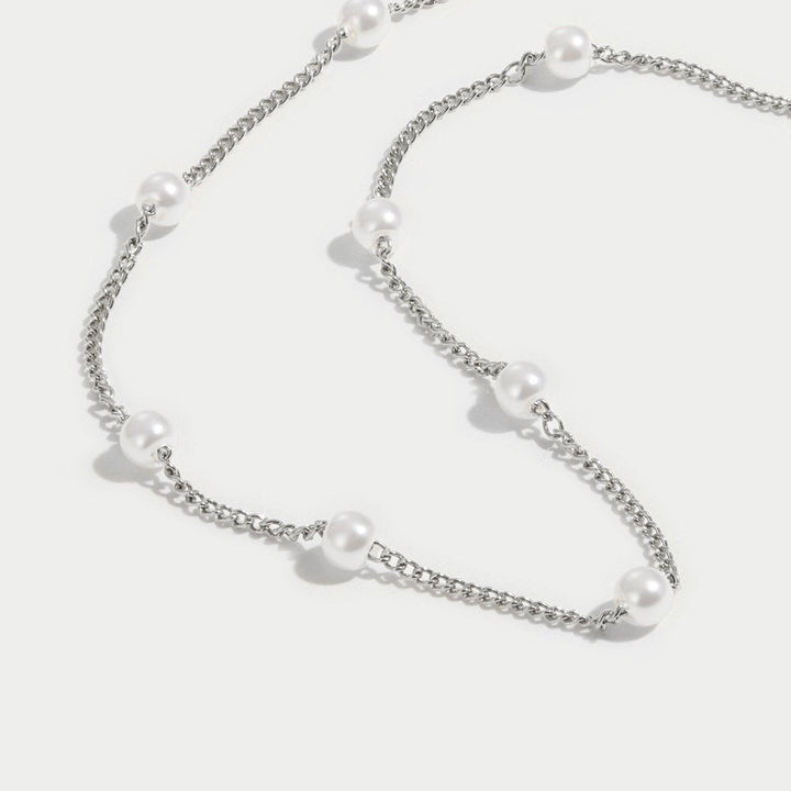 Collar Nura Pearl Silver