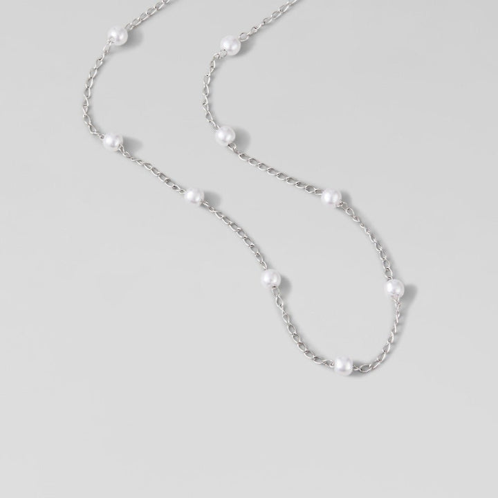Collar Nura Pearl Silver