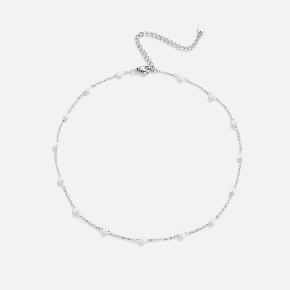 Collar Nura Pearl Silver