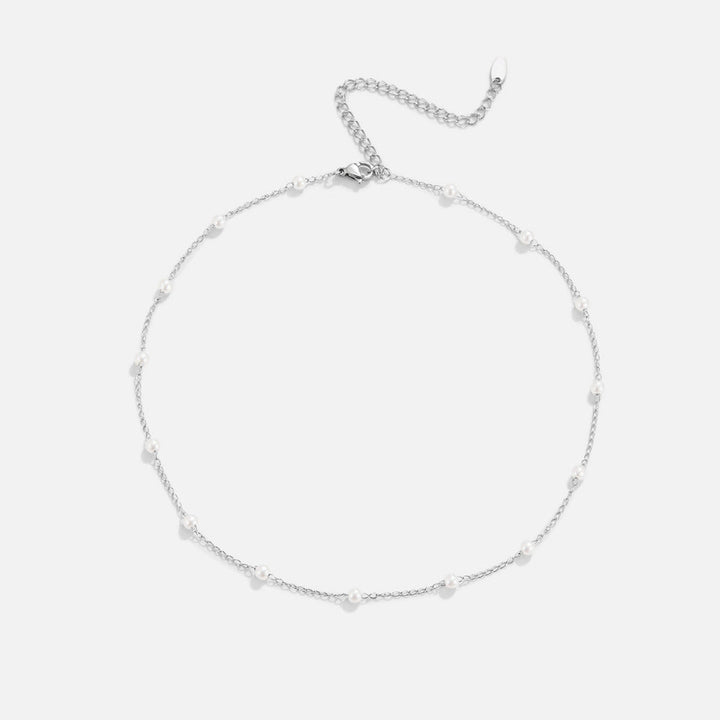 Collar Nura Pearl Silver