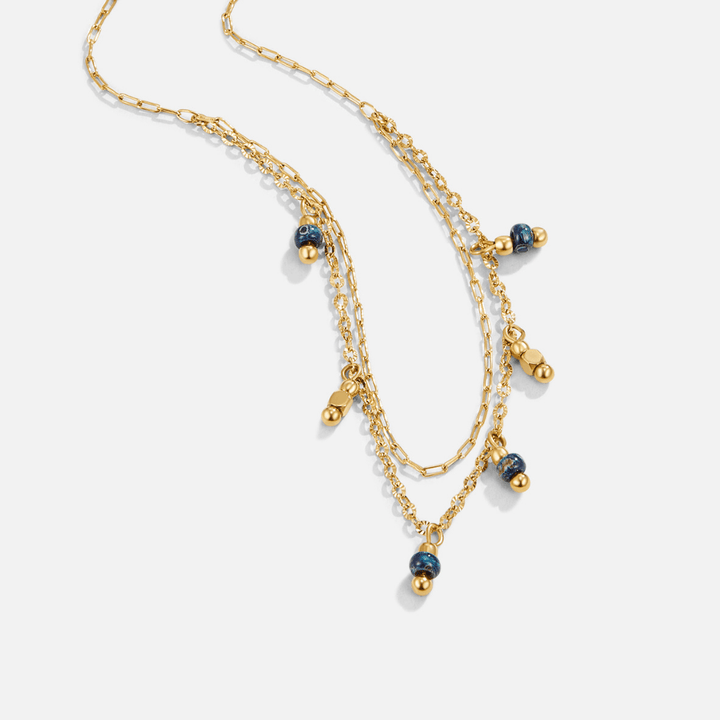 Collar Olivija Gota Azul