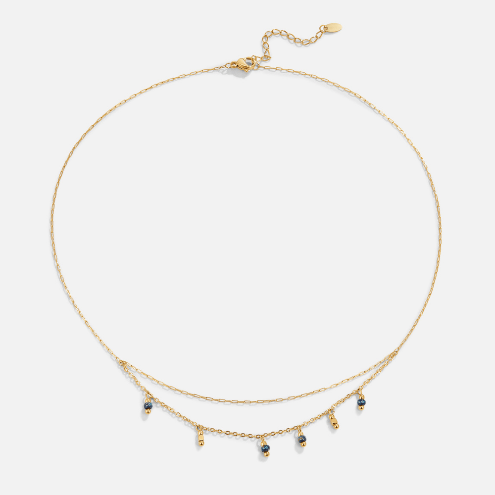 Collar Olivija Gota Azul