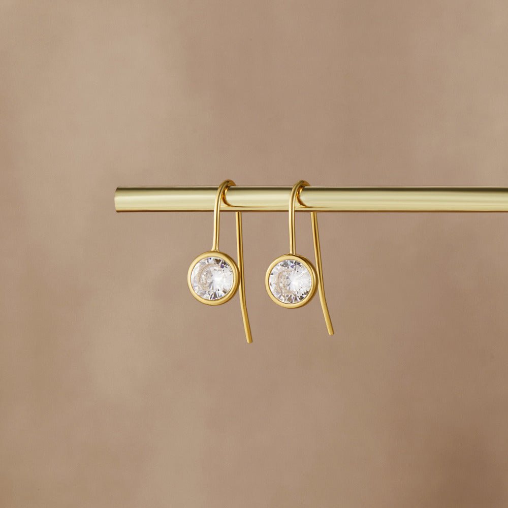 Pendientes Olivia de cristal