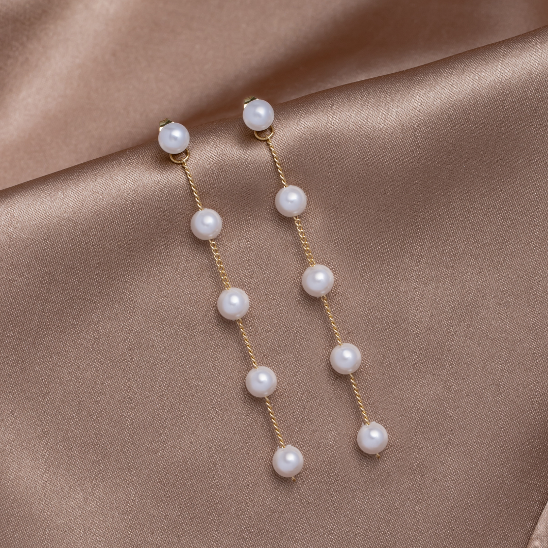 Pendientes con perla