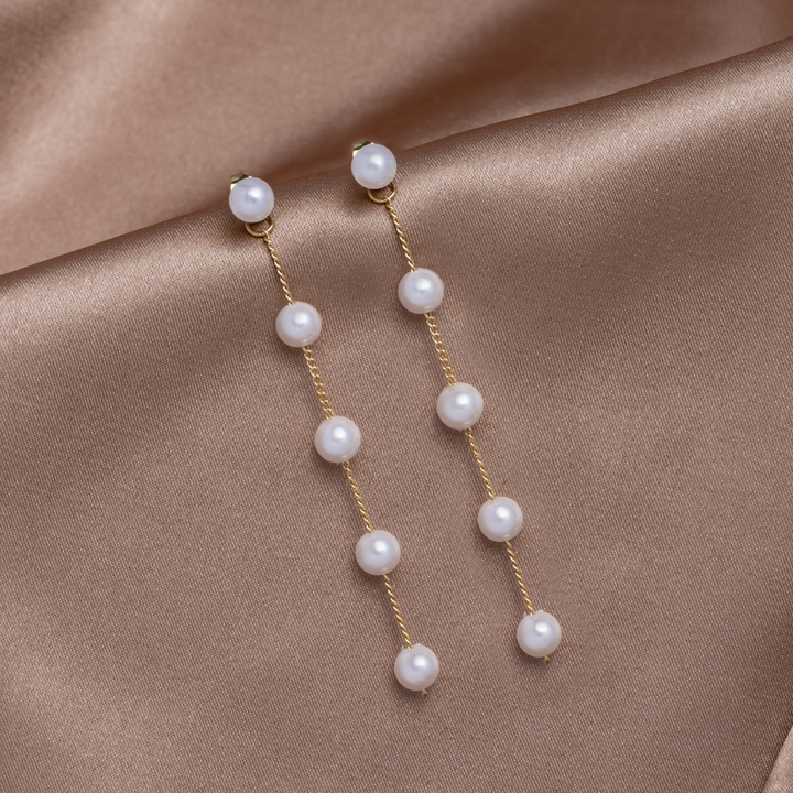 Pendientes con perla