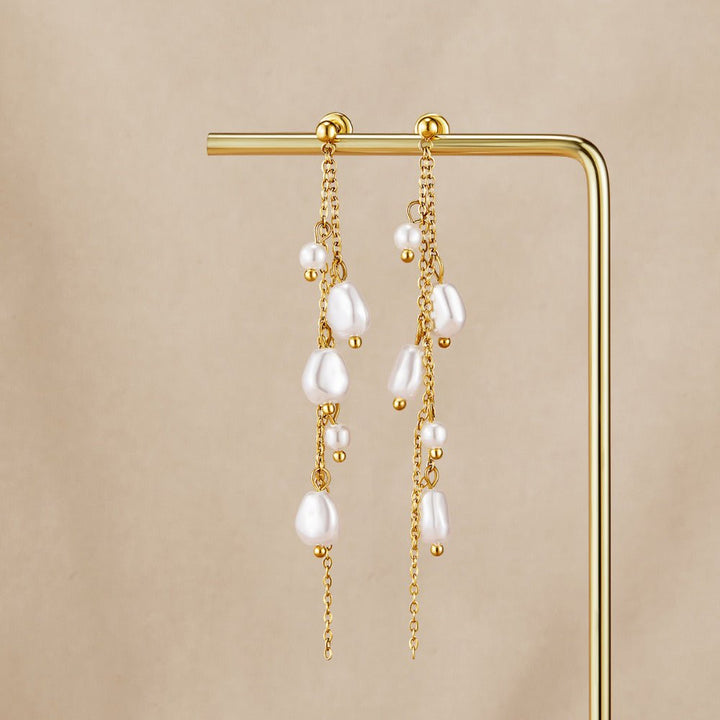 Pendientes Penelope gota perlée