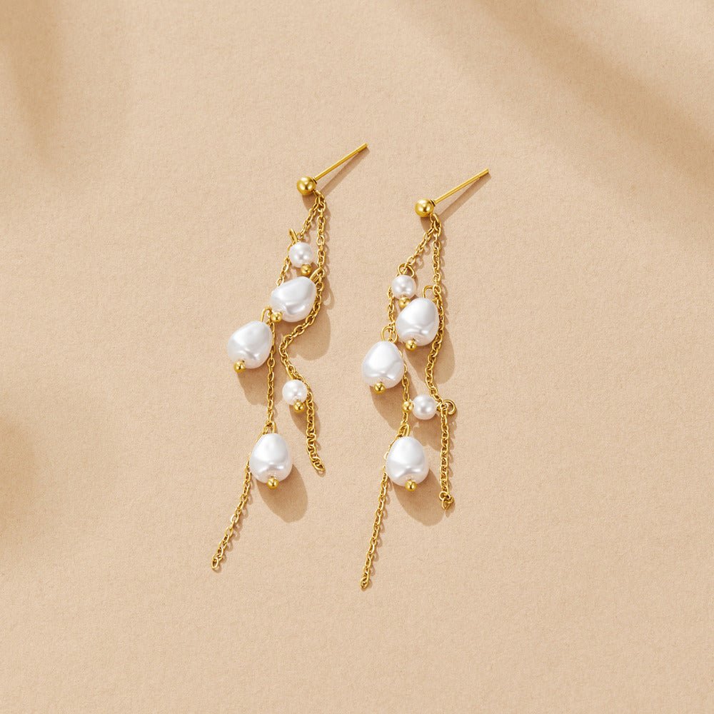Pendientes Penelope gota perlée