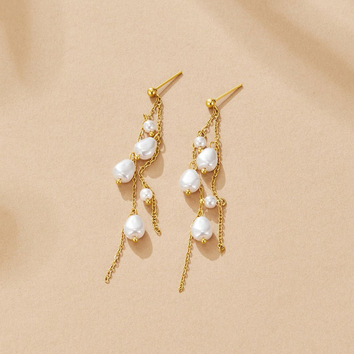 Pendientes Penelope gota perlée