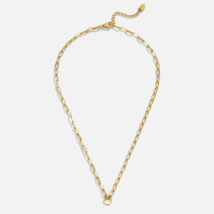 Collar Pia con colgante de cadena