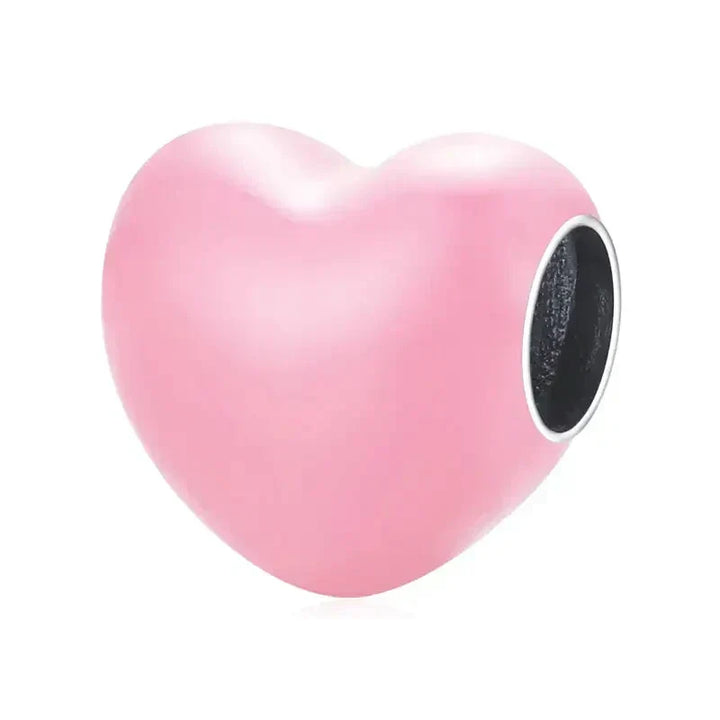 Colgante rosa con corazón