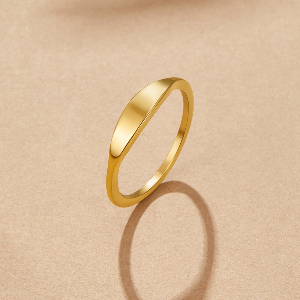 Anillo dorado Pipa