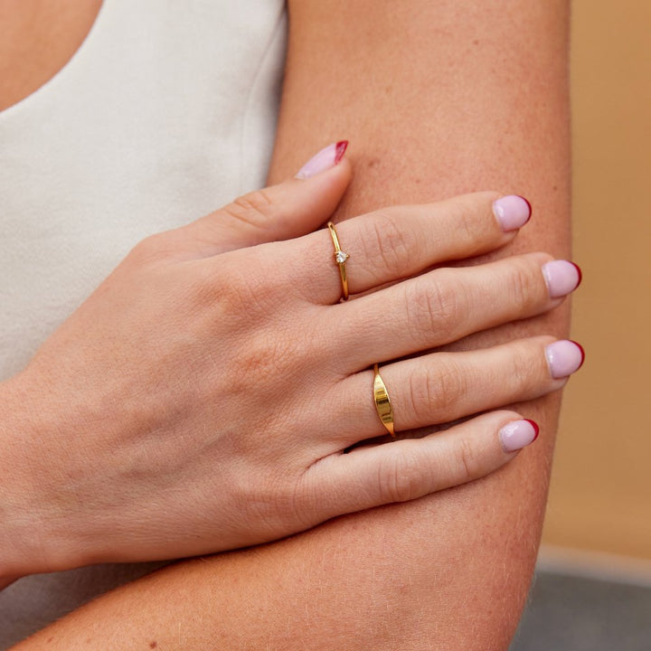 Anillo dorado Pipa