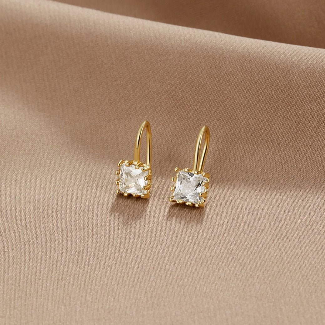Pendientes Piper con gotas de cristal
