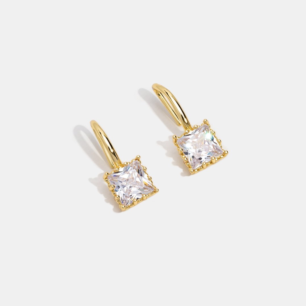Pendientes Piper con gotas de cristal
