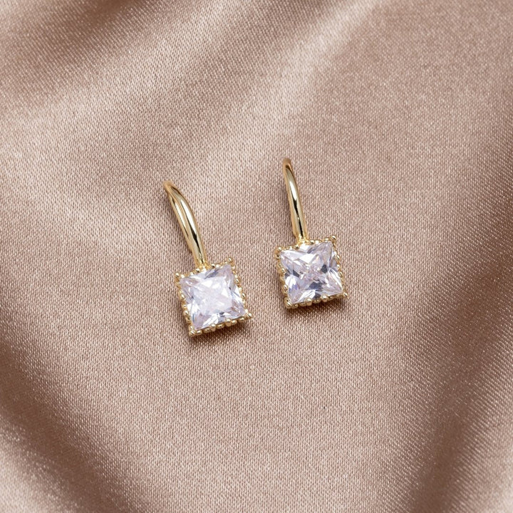 Pendientes Piper con gotas de cristal