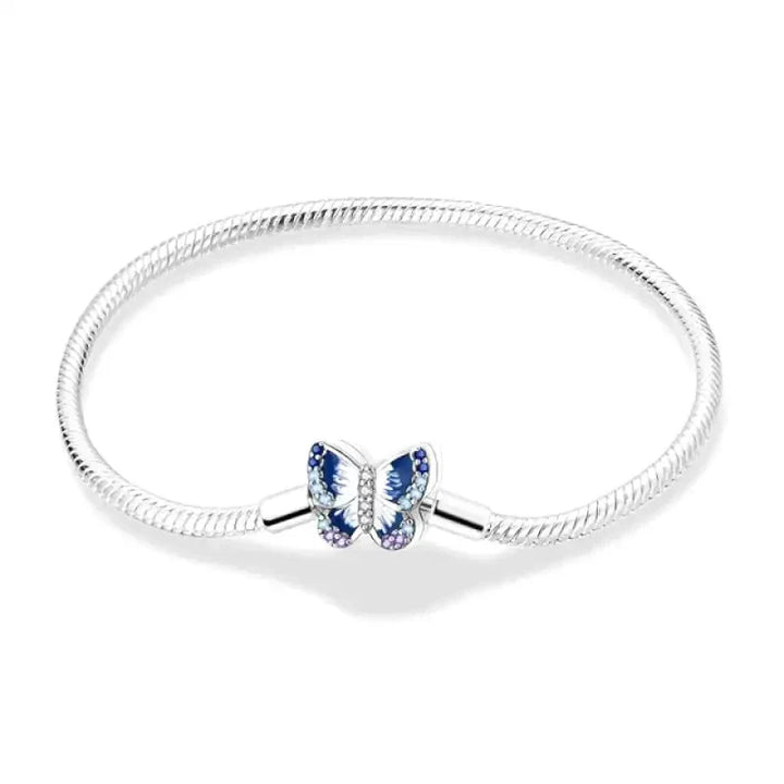 Pulsera Mágica con Mariposa Púrpura