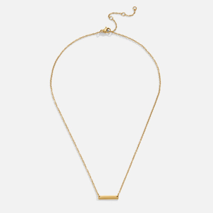Collar Rina con lingote dorado