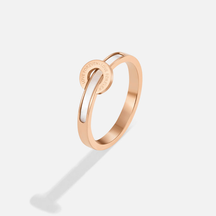 Anillo oro rosa
