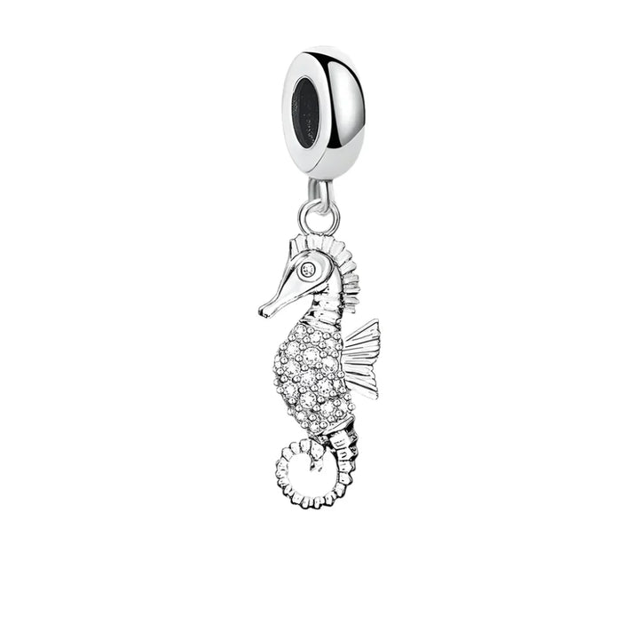 Colgante con caballito de mar