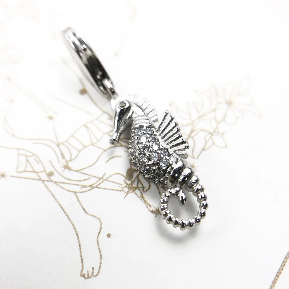 Colgante con caballito de mar