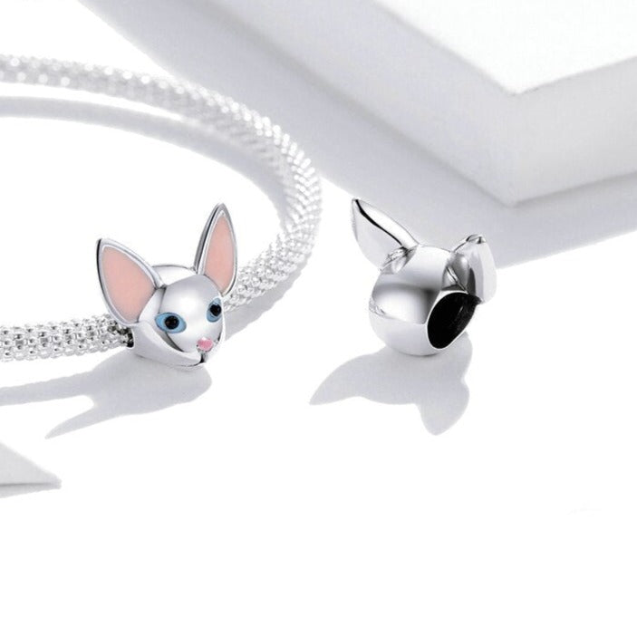 Colgante gato siamés