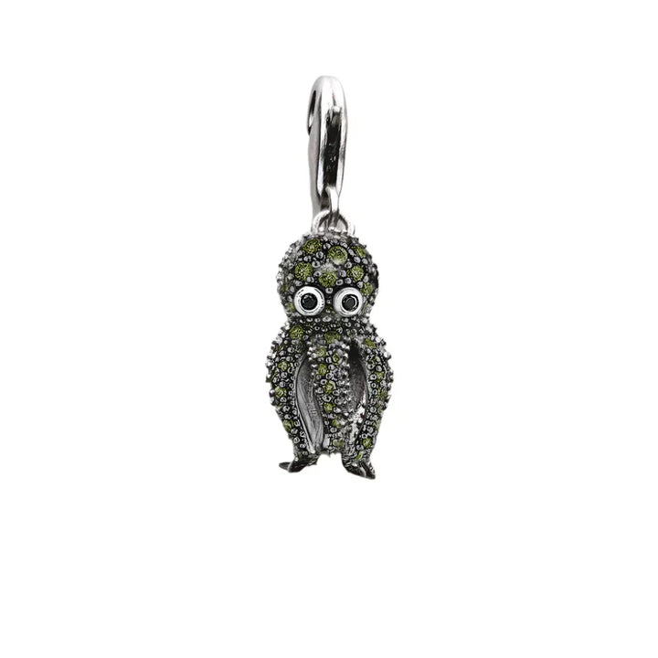 Colgante de plata pulpo