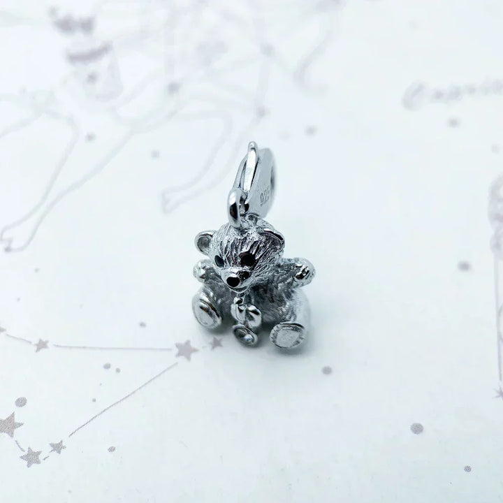 Colgante de oso de plata