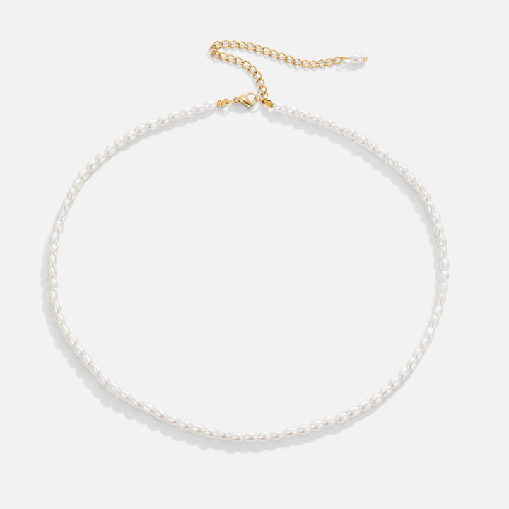 Collar de perlas oscuras