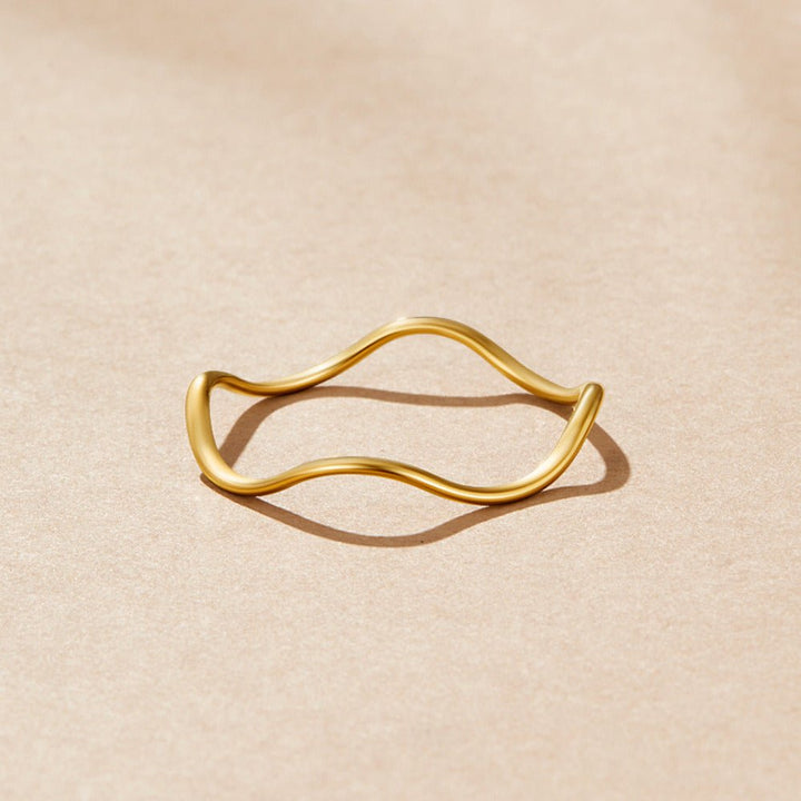 Anillo dorado Tina