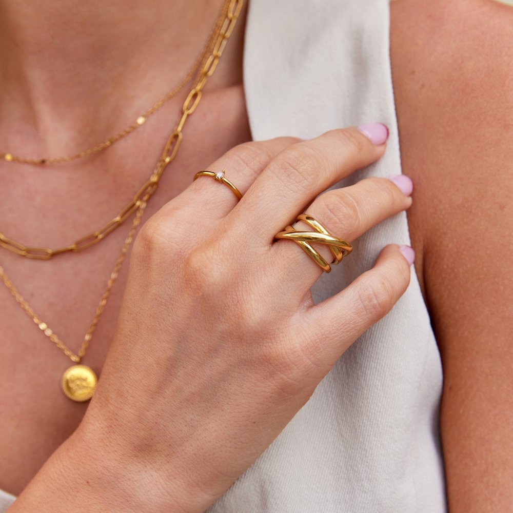 Anillo dorado trinité