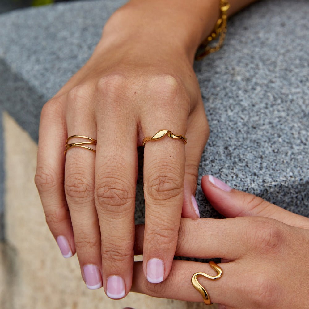 Anillo dorado Athena