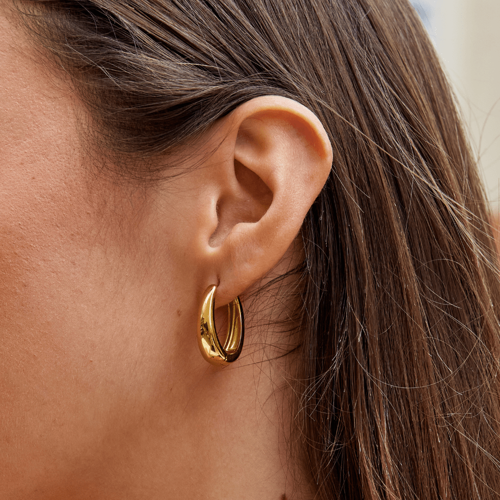 Pendientes dorados Valentina