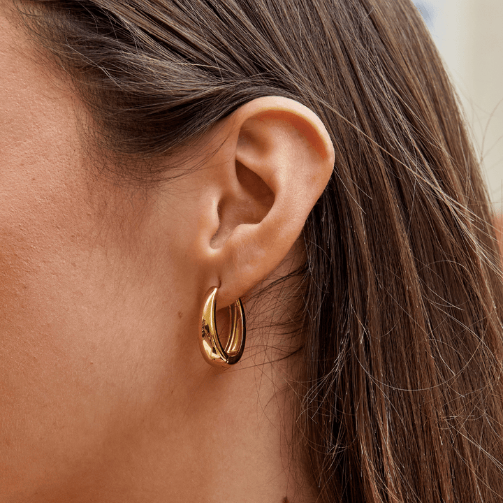 Pendientes dorados Valentina