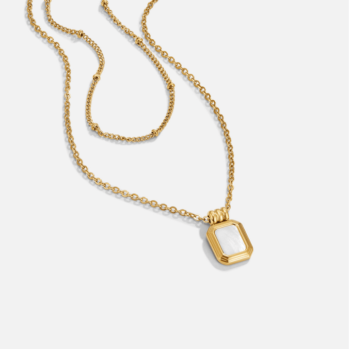 Collar multicapa Valerie Blanco