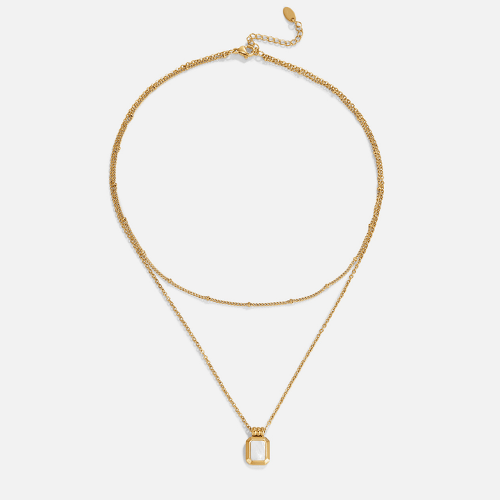 Collar multicapa Valerie Blanco