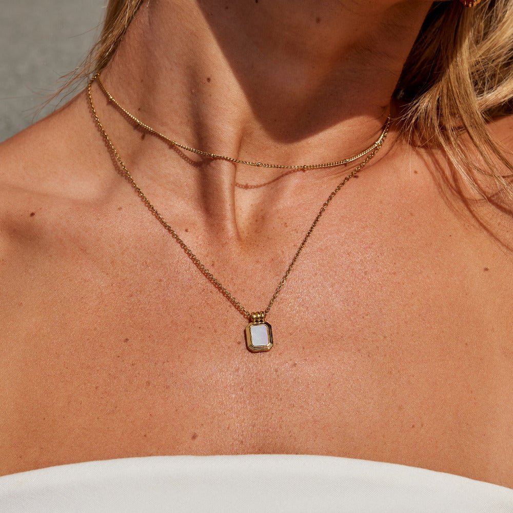 Collar multicapa Valerie Blanco