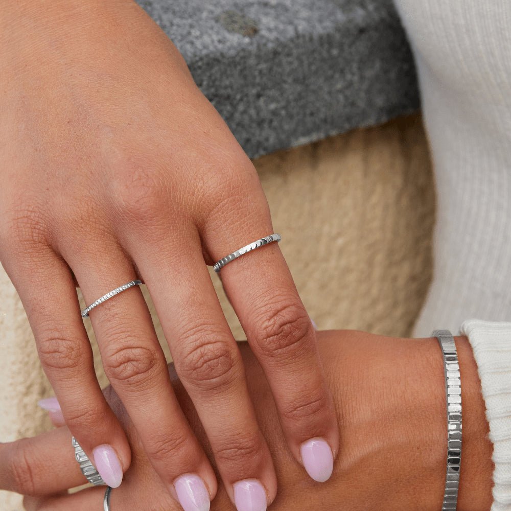 Anillo Vera plateado