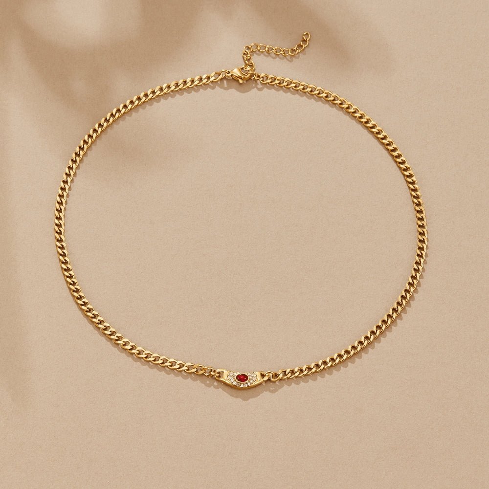 Collar dorado Vintage Cleopatra