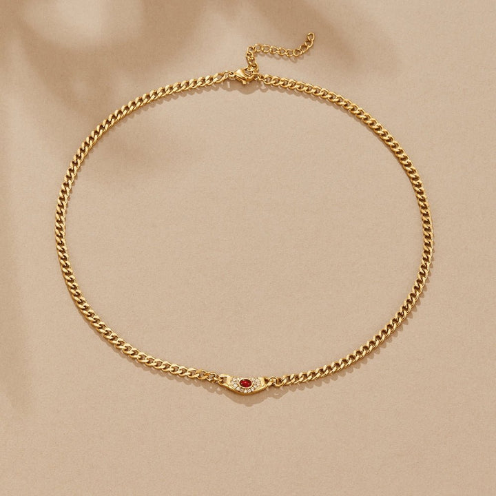 Collar dorado Vintage Cleopatra