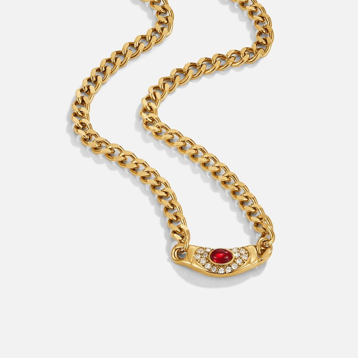 Collar dorado Vintage Cleopatra