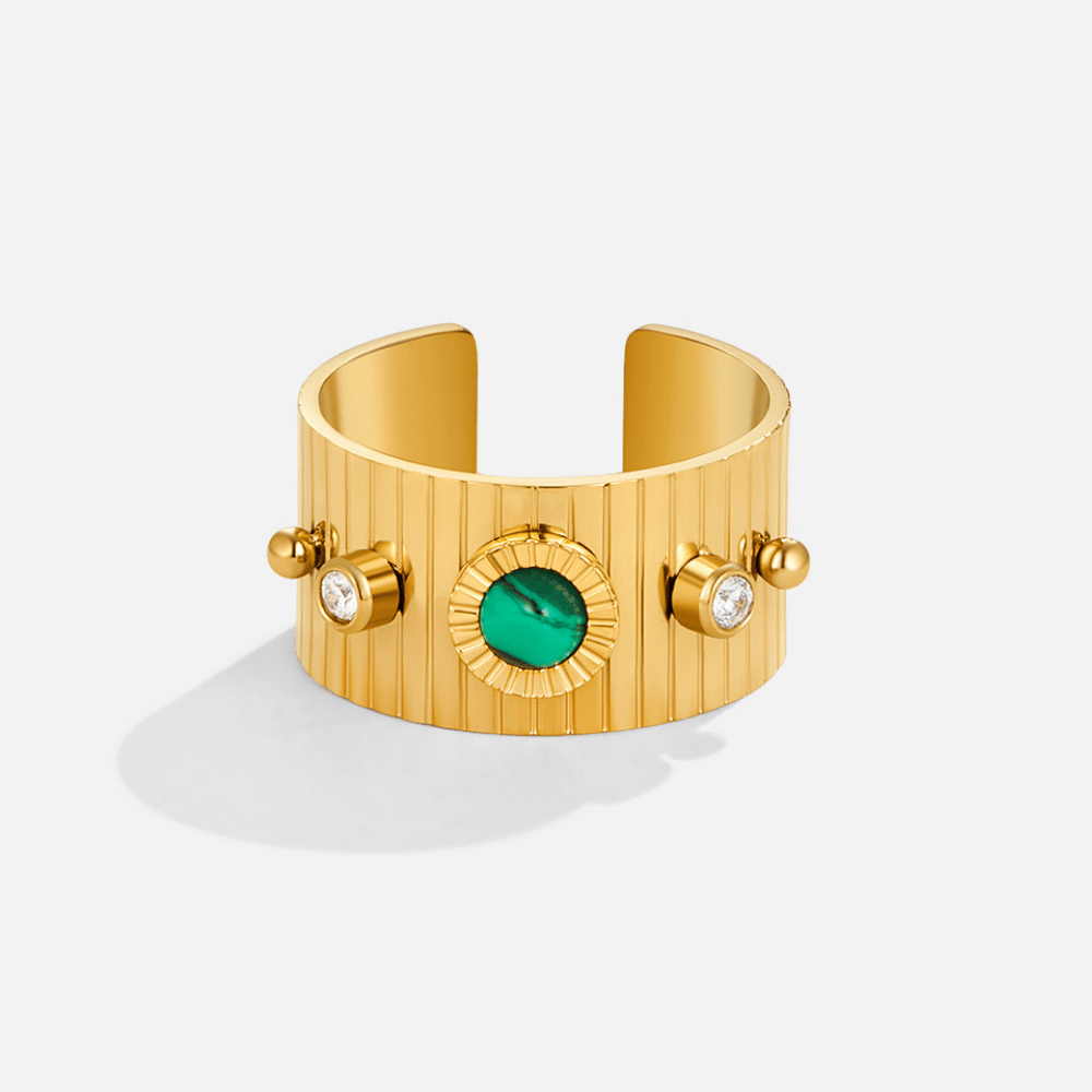 Anillo vintage dorado Dakota